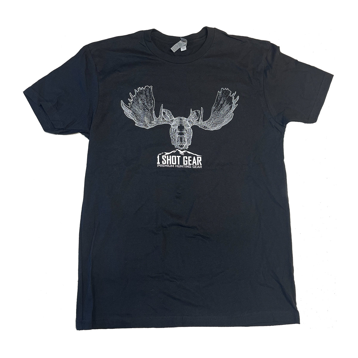 1 Shot Gear Moose T-Shirt, Bluestone / Extra Large
