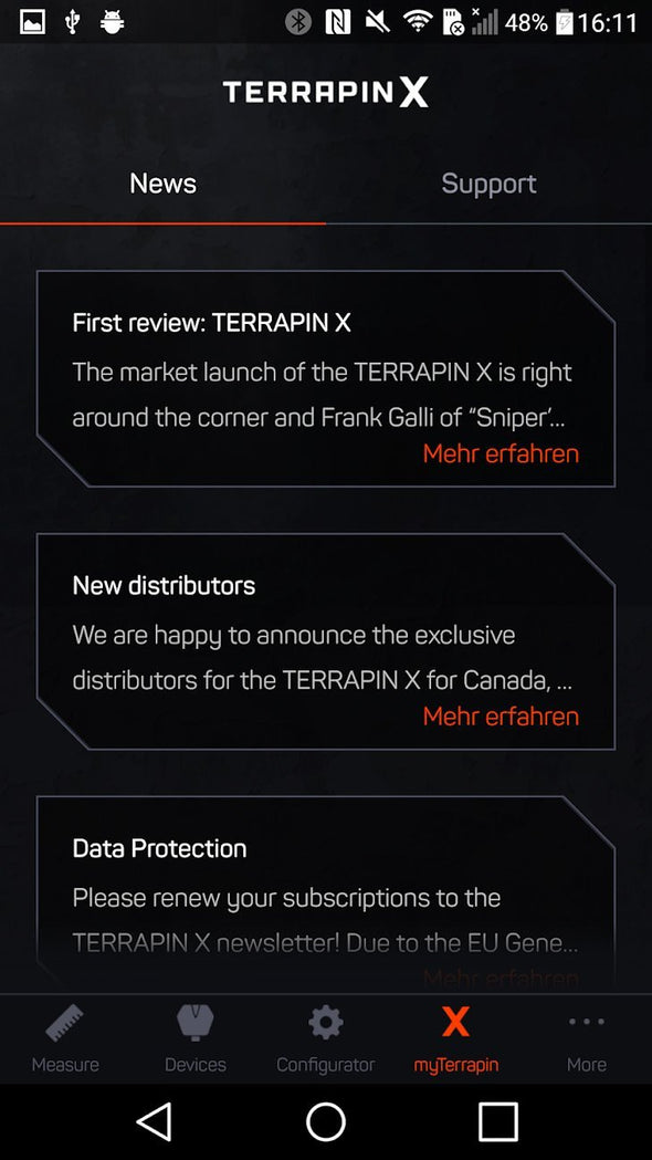 TERRAPIN X Rangefinder - 1 Shot Gear