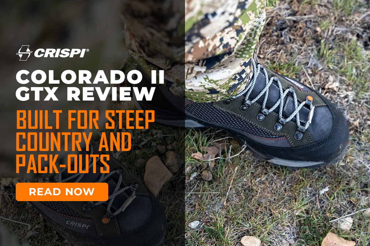 Crispi Colorado II GTX Review: Built for Steep Country and Heavy Pack-Outs
