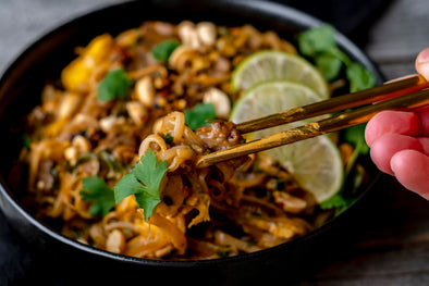 Pad Thai with Elk Roast