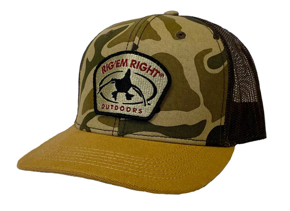 Old School Camo Cap - 1 Shot Gear