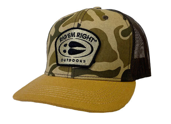 Old School Camo Cap - 1 Shot Gear