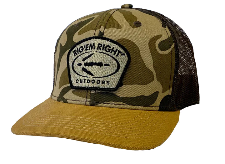 Old School Camo Cap - 1 Shot Gear