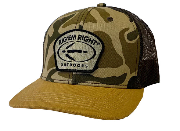 Old School Camo Cap - 1 Shot Gear