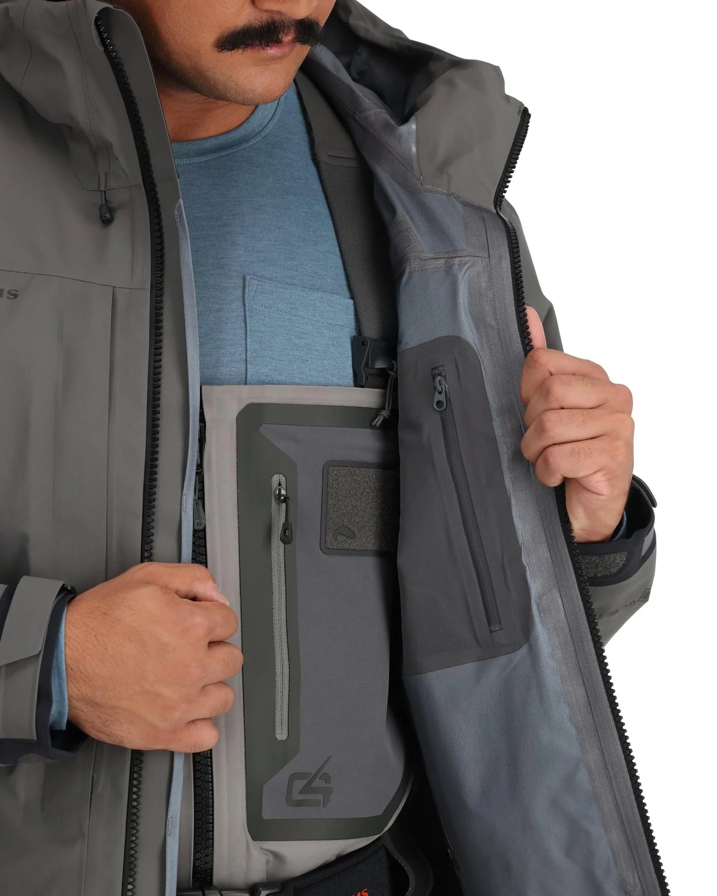 Simms - M's G4 Pro Wading Jacket - 1 Shot Gear