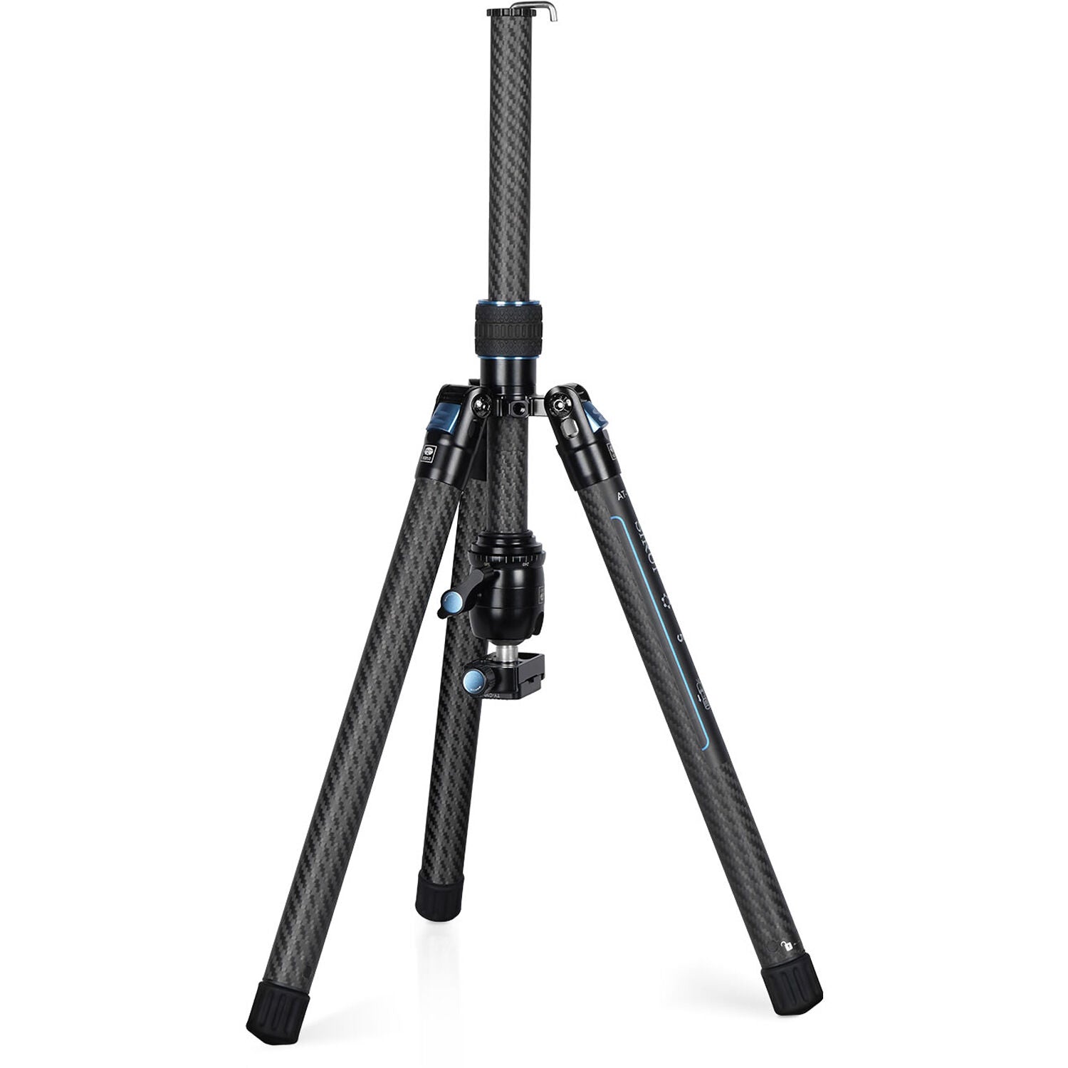 AT-125+B-00K Carbon Fiber Traveler Tripod with B-00K Ball Head - 1 Shot Gear