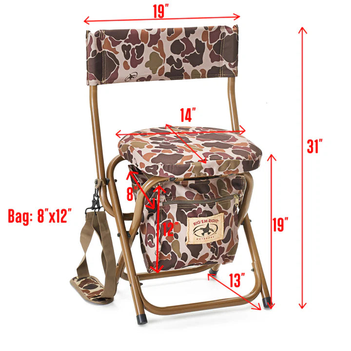 Rig'Em Right Hyde Stool - 1 Shot Gear