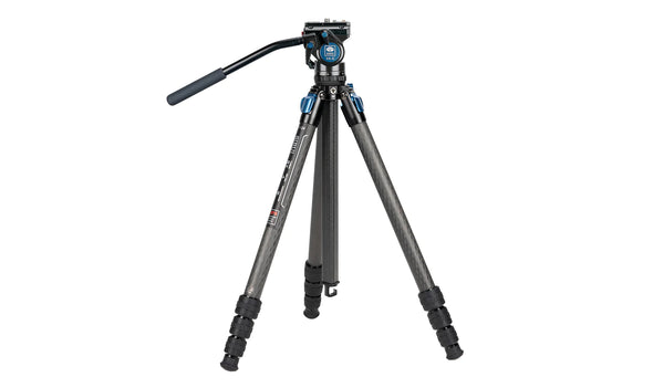 ST-124 Carbon Fiber Tripod with VA-5 Ball Head - 1 Shot Gear