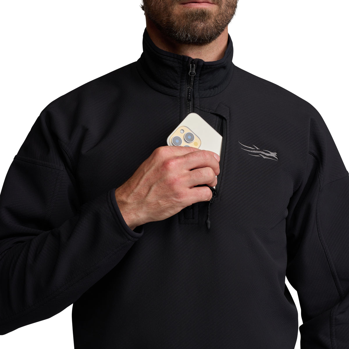 Sitka Alpha Fleece 1/4 Zip Pullover