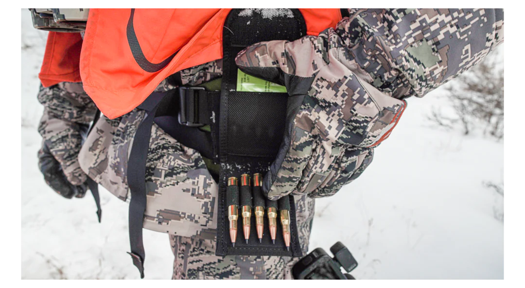 Caribou Gear Bullet Wallet - 5 Rifle Bullets and ID Pocket - 1 Shot Gear