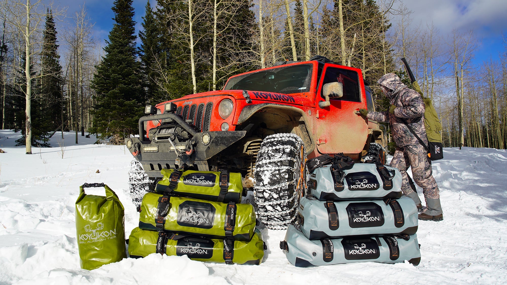 Koyukon Waterproof Duffel Bag 70L - 1 Shot Gear