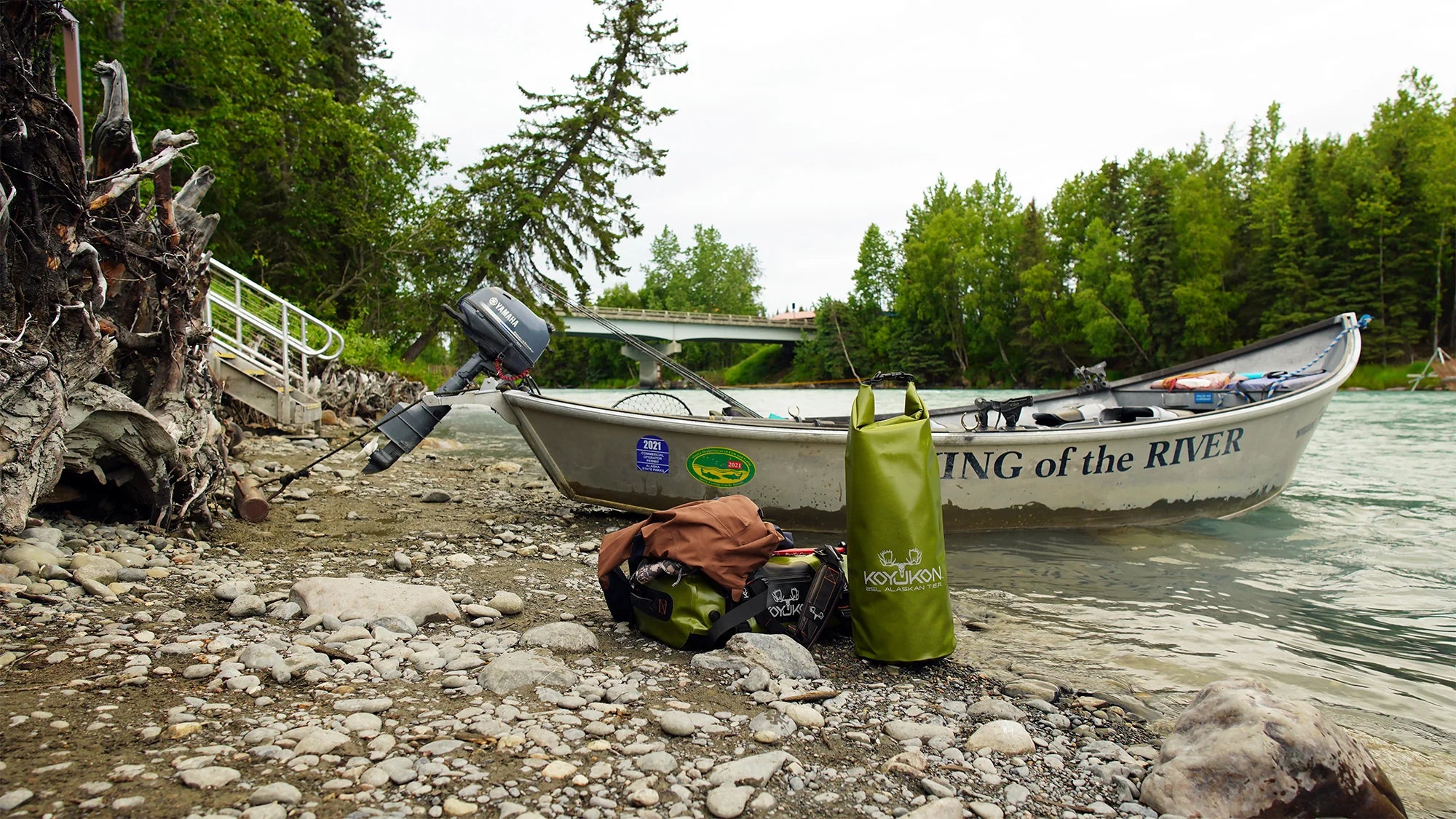 Koyukon Waterproof Duffel Bag 70L - 1 Shot Gear