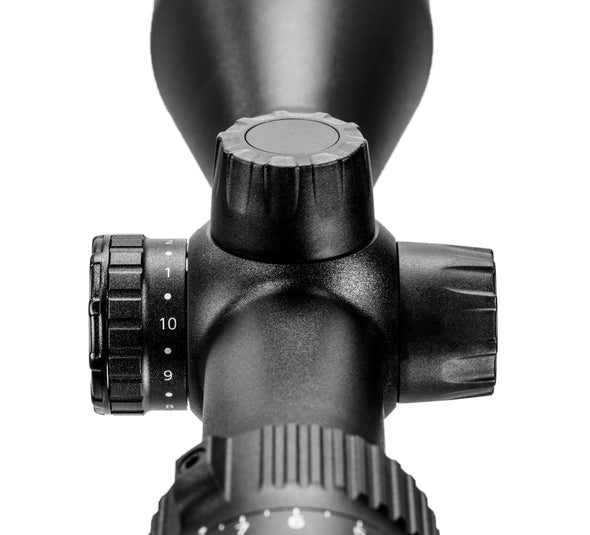 Zeiss Conquest V4 3-12x56 Capped elev. turret Plex #60 - 1 Shot Gear