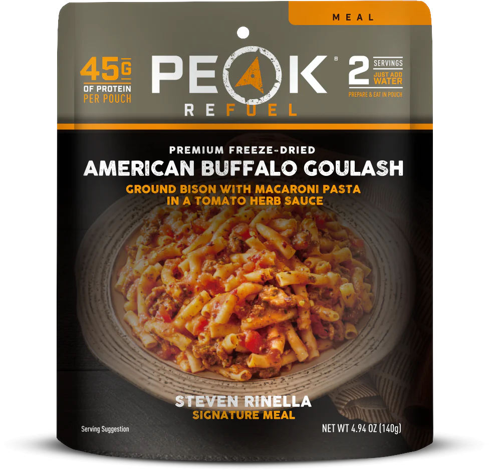 Peak Refuel MeatEater American Buffalo Goulash - 1 Shot Gear