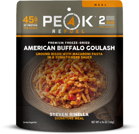 Peak Refuel MeatEater American Buffalo Goulash - 1 Shot Gear