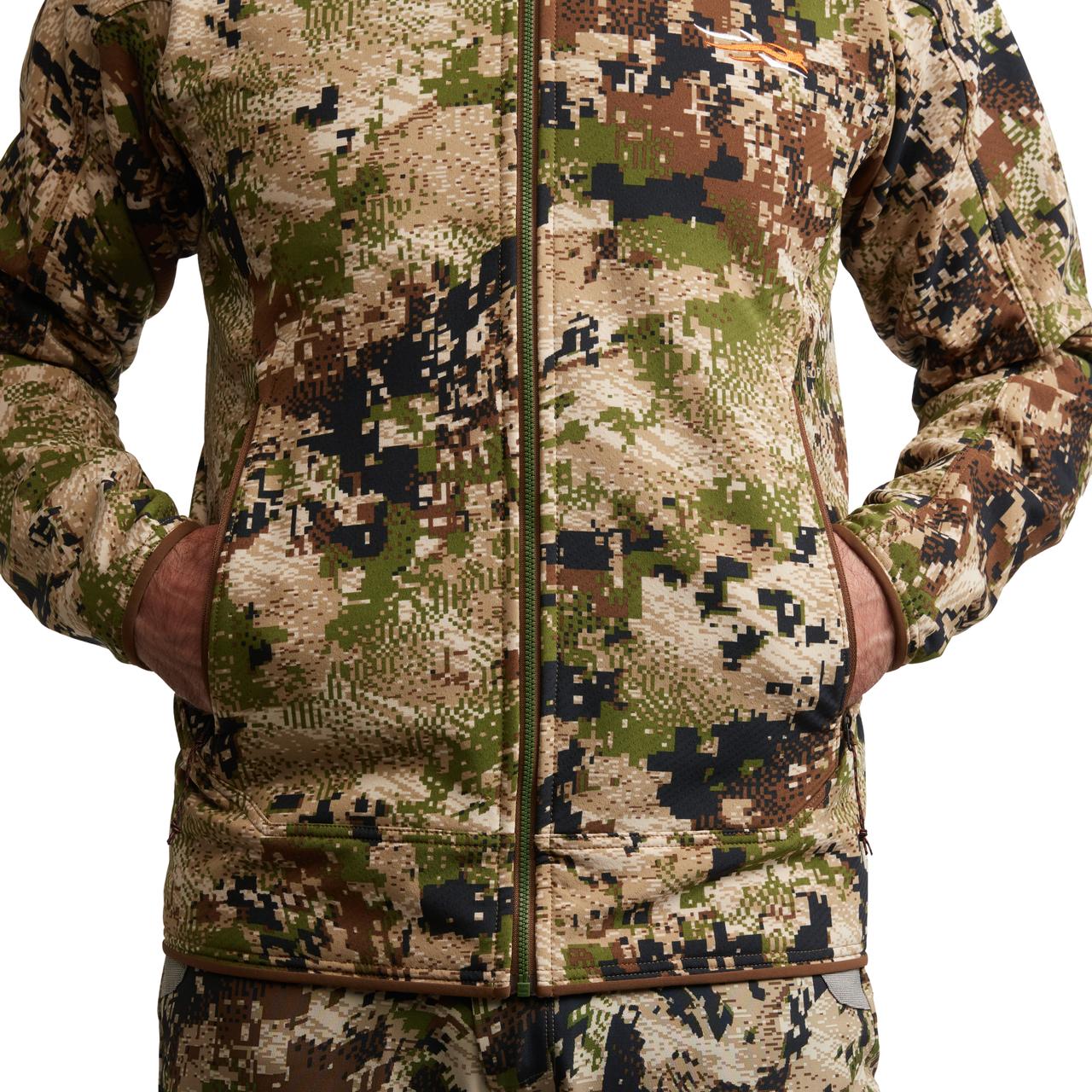Sitka Alpha Fleece Hooded Jacket - 1 Shot Gear