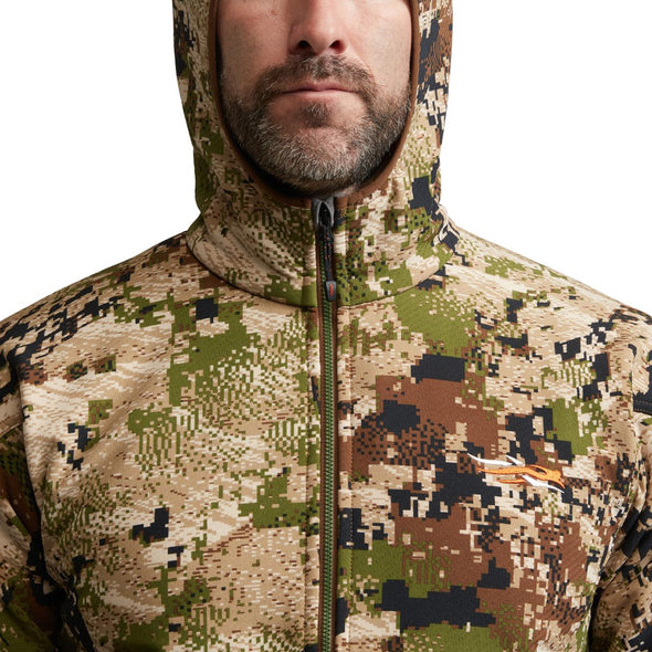 Sitka Alpha Fleece Hooded Jacket - 1 Shot Gear