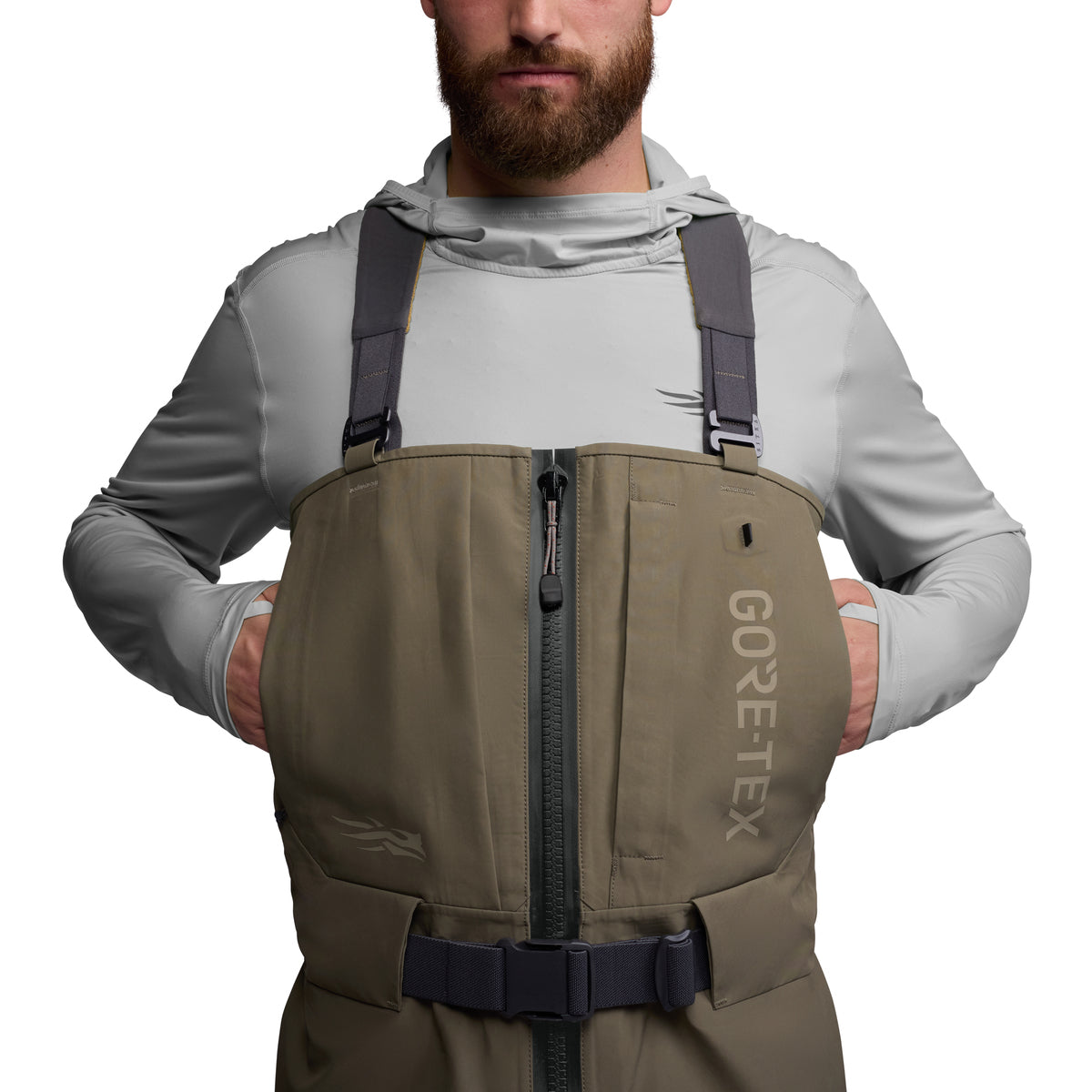 Sitka CrossCurrent Zip GTX Stockingfoot Wader - 1 Shot Gear