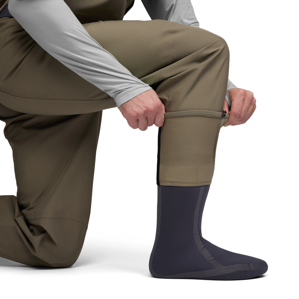 Sitka CrossCurrent Zip GTX Stockingfoot Wader - 1 Shot Gear
