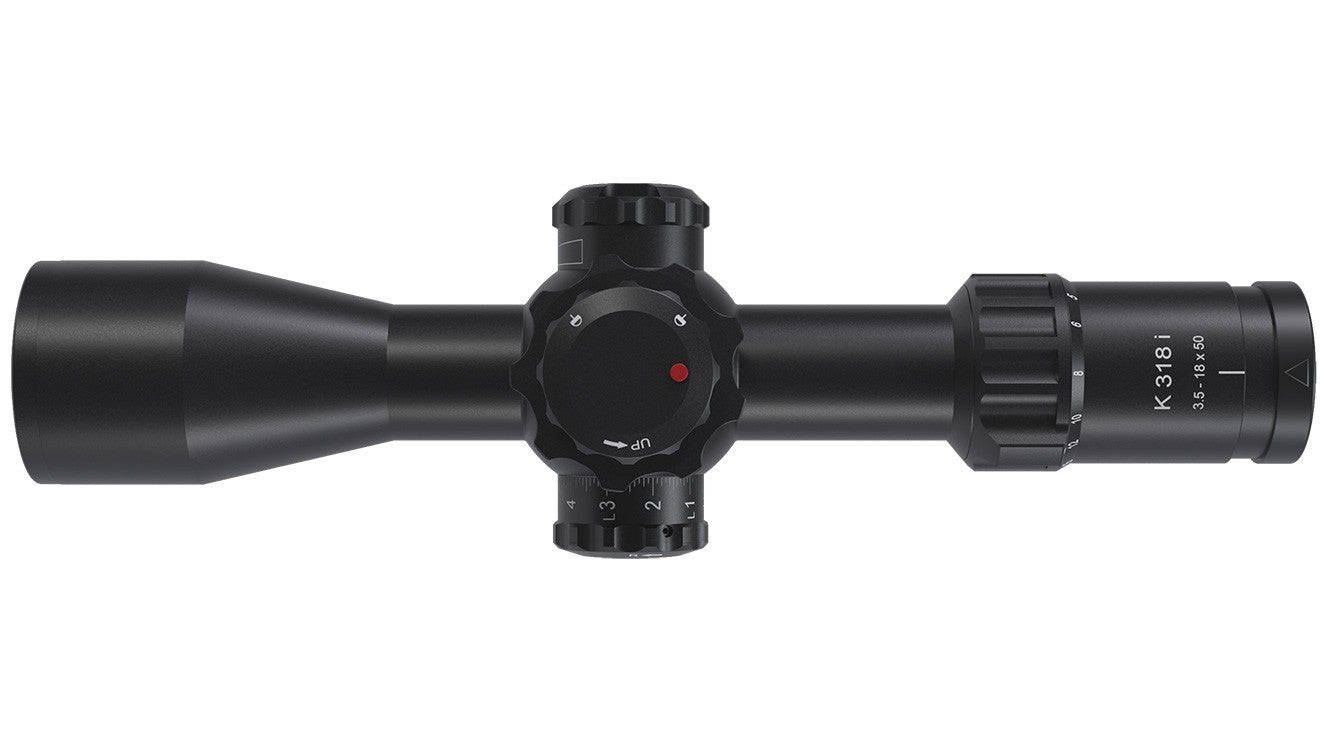 Kahles K318i 3.5-18x50 DLR CCW (LSW) SKMR4 10800 - 1 Shot Gear