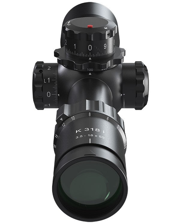 Kahles K318i 3.5-18x50 DLR CCW (LSW) SKMR4 10800 - 1 Shot Gear
