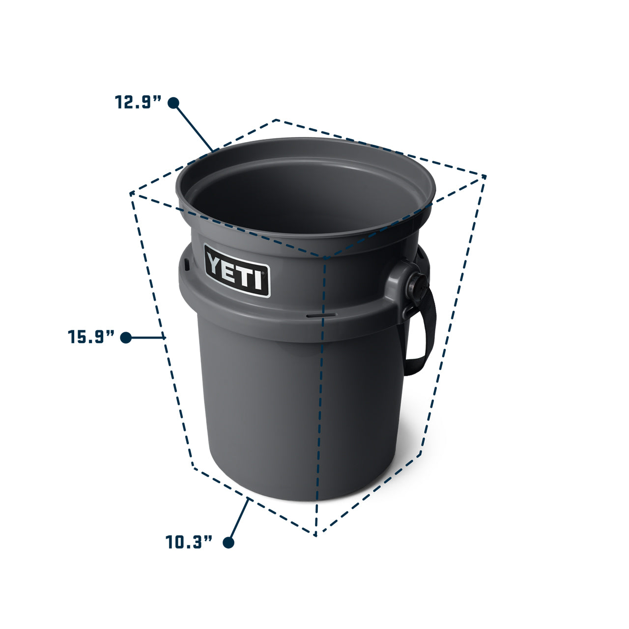 YETI LoadOut Bucket - 1 Shot Gear