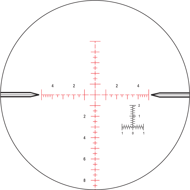 ATACR 7-35x56 F1 ZS .1mrad Illum PTL Mil-R C570 - 1 Shot Gear