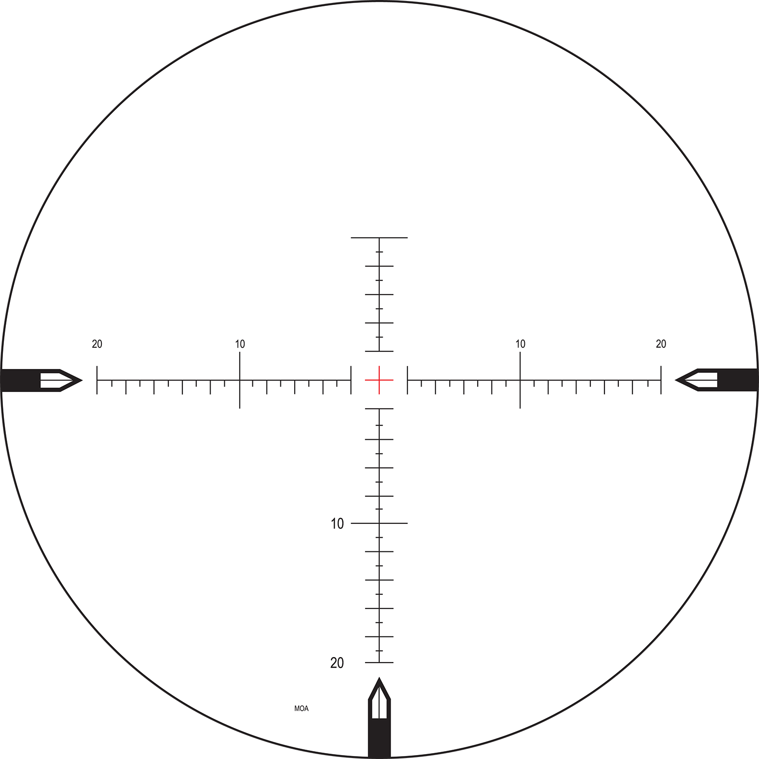 ATACR 7-35x56mm F2 .25 MOA MOAR-T Digillum PTL Riflescope - 1 Shot Gear