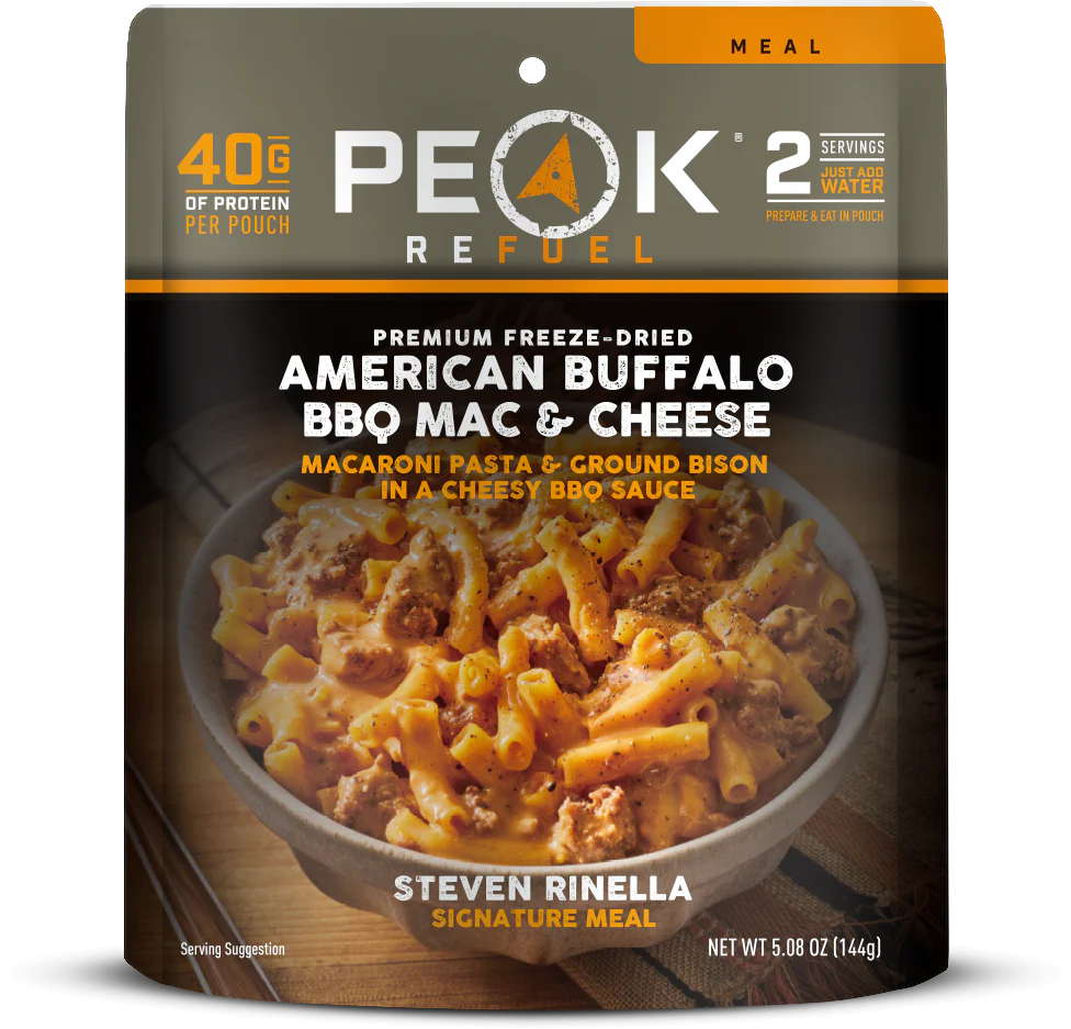 Peak Refuel MeatEater American Buffalo BBQ Mac and Cheese - 1 Shot Gear