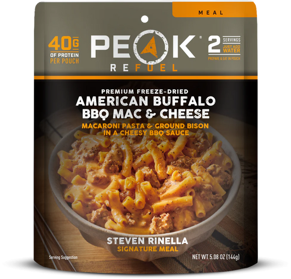 Peak Refuel MeatEater American Buffalo BBQ Mac and Cheese - 1 Shot Gear