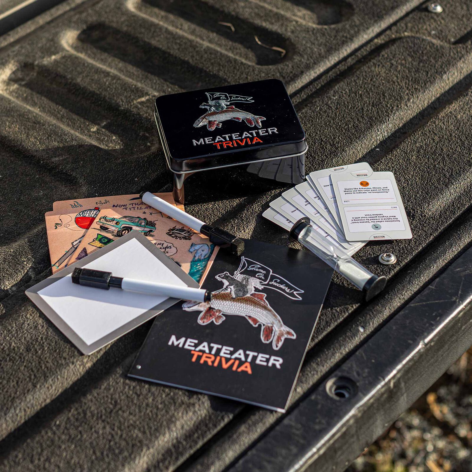 First LIte MeatEater Trivia Board Game - 1 Shot Gear