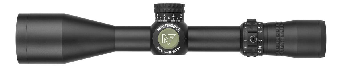 Nightforce NX6 3-18x50mm F1 .1 Mil-Radian MIL-XT C735