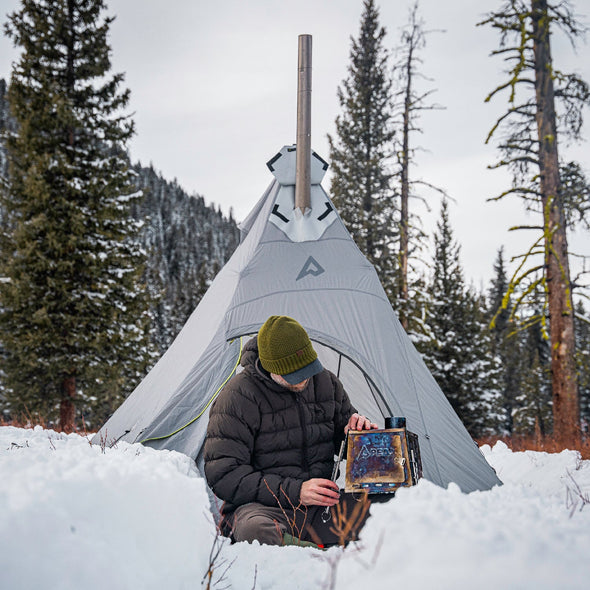 PEAX Torrid Hot Tent Stove - 1 Shot Gear