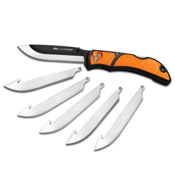 RazorLITE 3.5" EDC Replaceable Blade Carry Knife - 1 Shot Gear