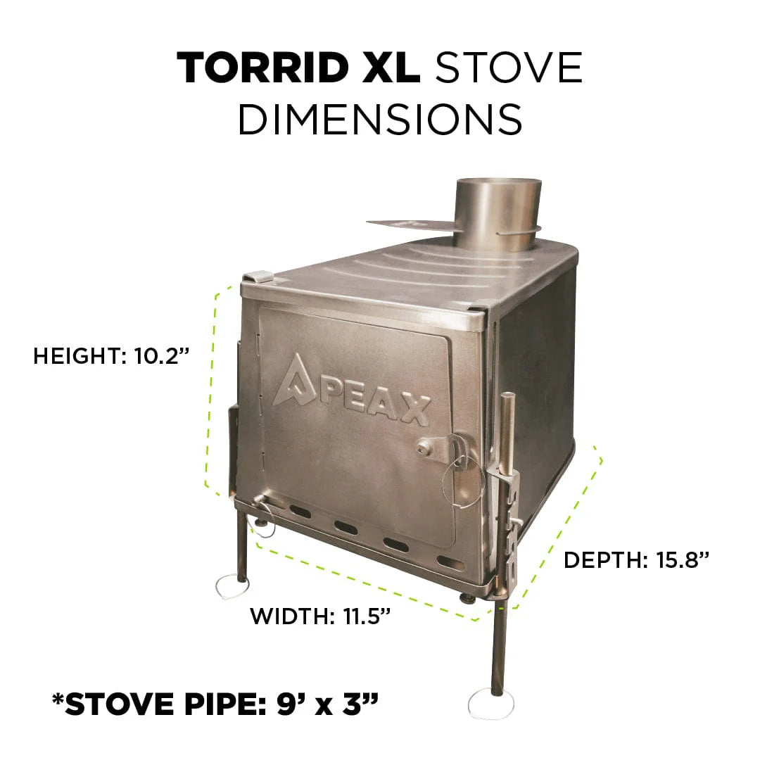 PEAX Torrid XL Stove - 1 Shot Gear