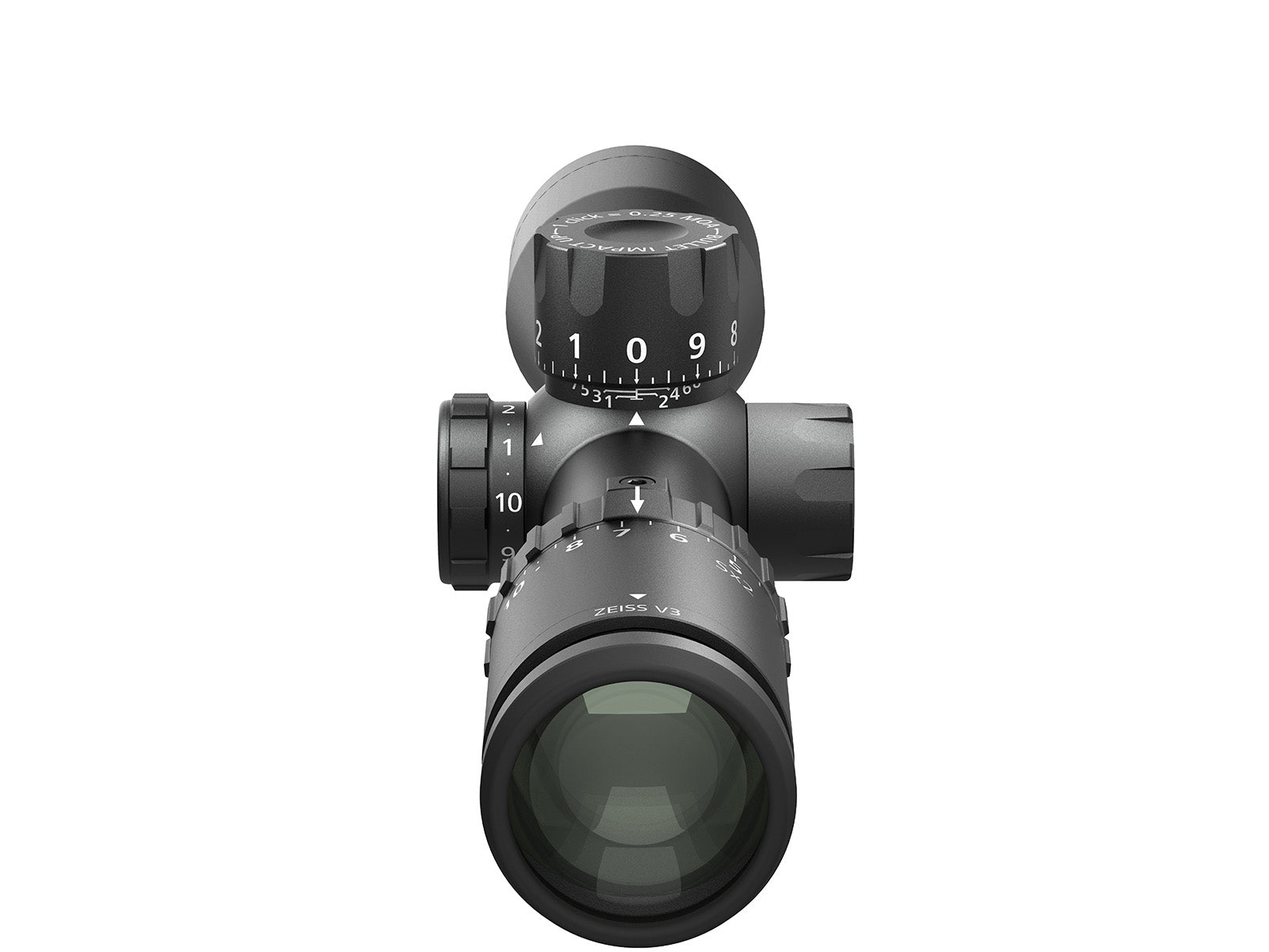 ZEISS V3 3.5-10x42 - SHRi Illum. Reticle (#87) - Ext. Elevation - .25 MOA - Fixed Parallax
