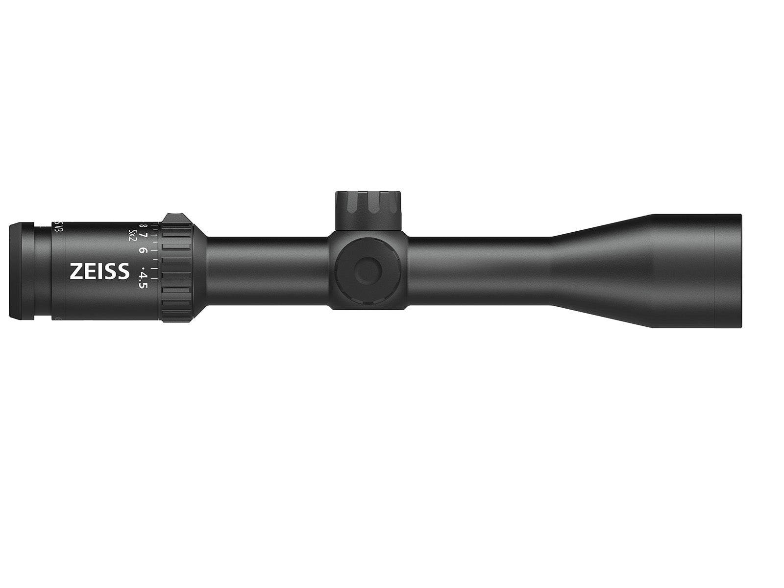 ZEISS V3 4.5-14x44 - SHR Reticle (#87) - Capped Turrets - .25 MOA - Fixed Parallax