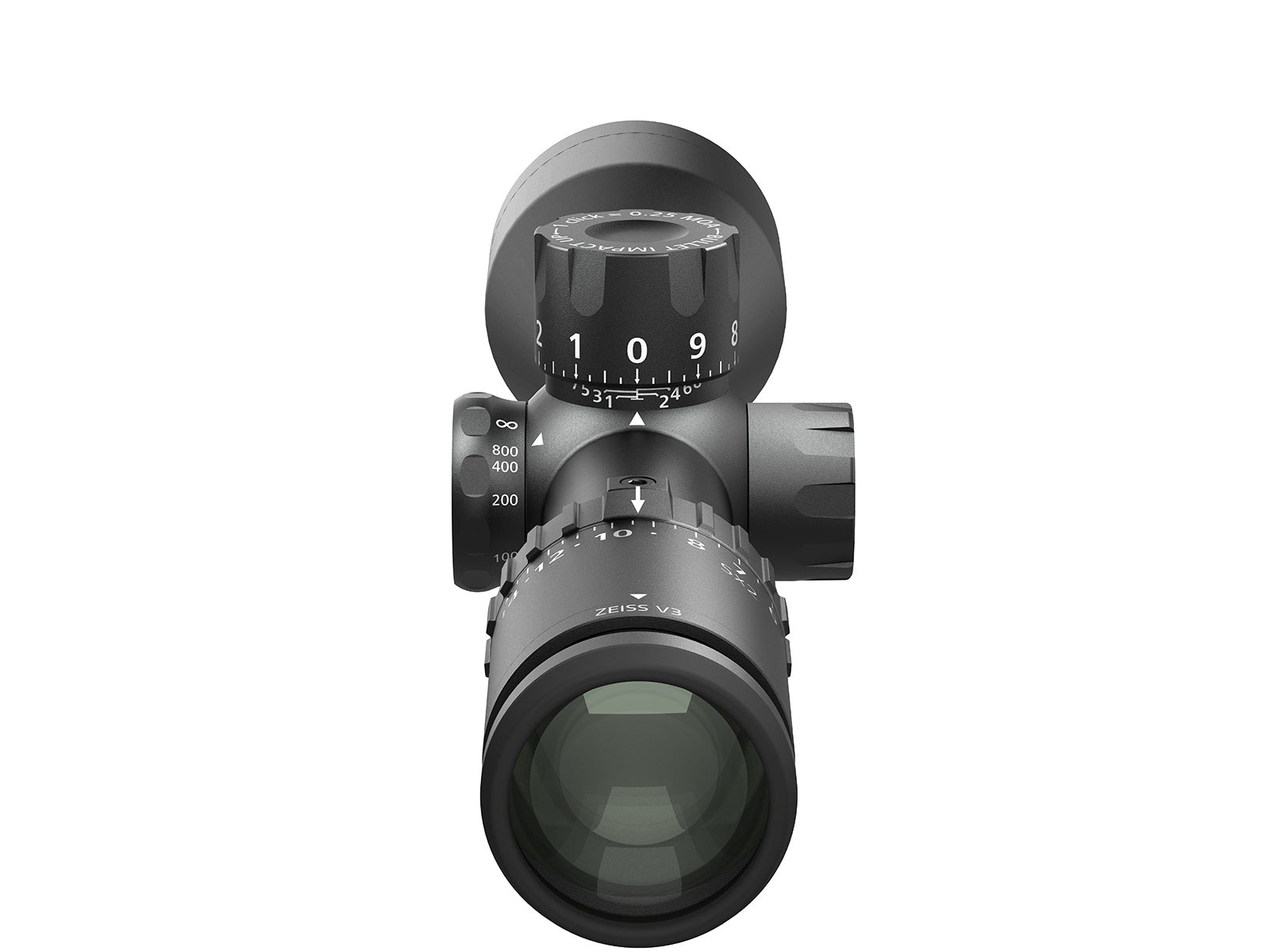 ZEISS V3 4.5-14x50 - SHR Reticle (#87) - Ext. Elev. - .25 MOA - Fixed Parallax