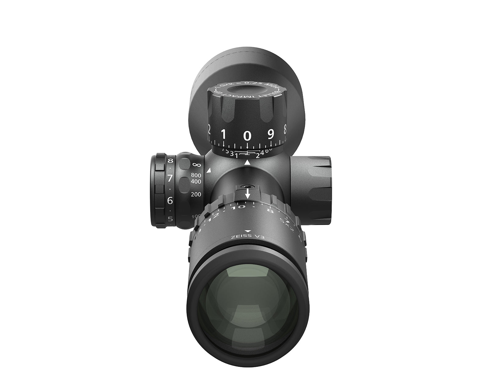 ZEISS V3 4.5-14x50 - SHRi Illum. Reticle (#87) - Ext. Elev. - .25 MOA - Fixed Parallax