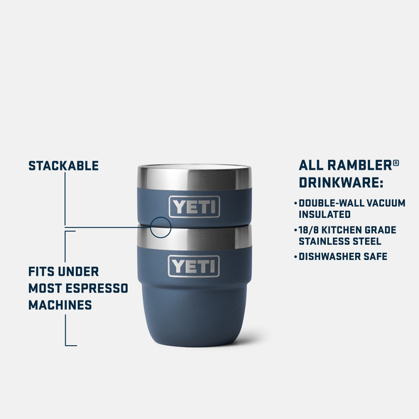Rambler 4 oz Stackable Cups - 1 Shot Gear