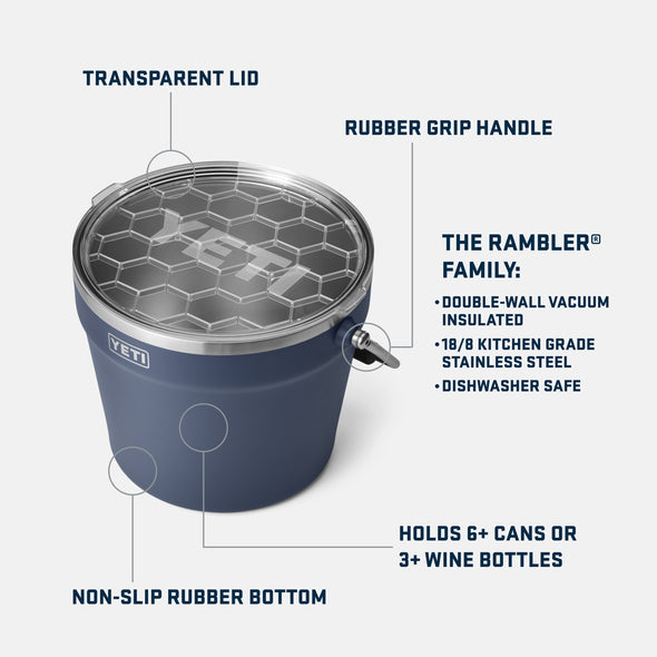 YETI Rambler Beverage Bucket - 1 Shot Gear