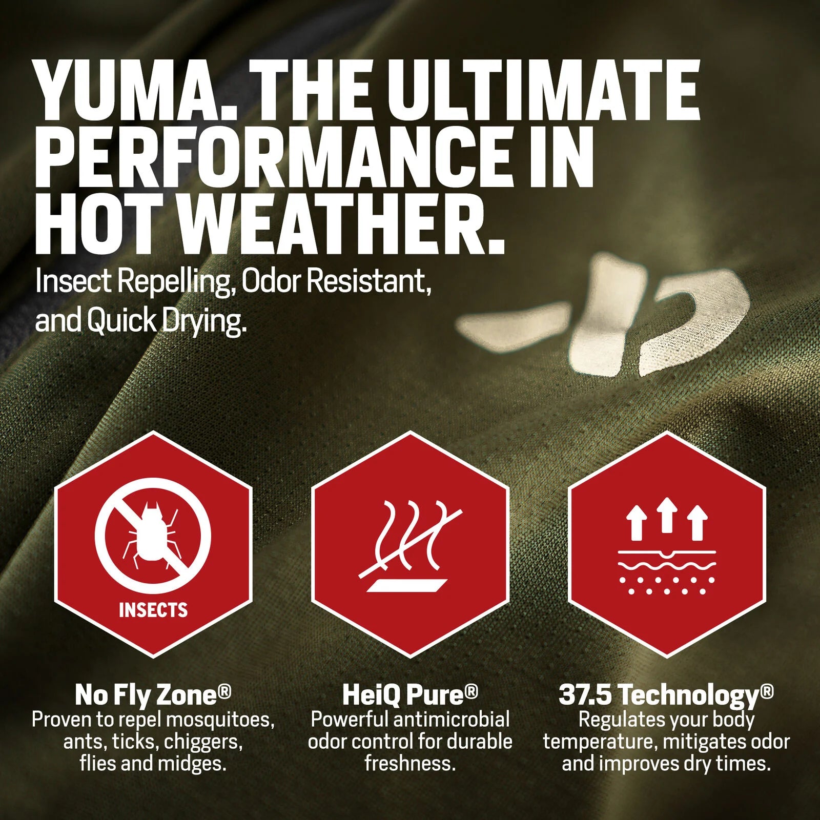 First Lite M's Yuma Synthetic Short Sleeve Crew - 1 Shot Gear