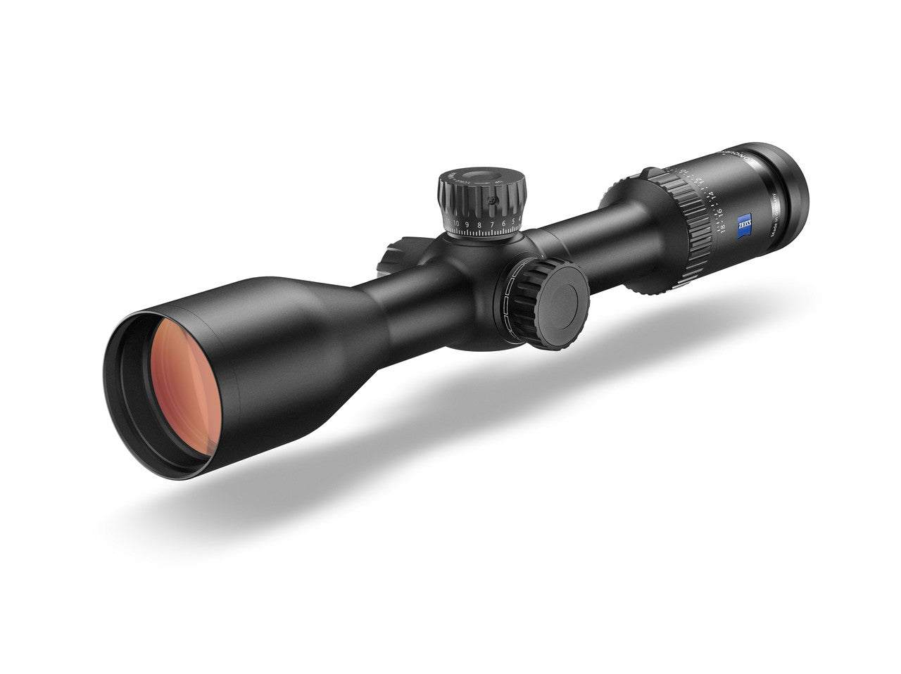ZEISS CONQUEST V6 3-18x50 AHR Reticle (#90) - Ext. Elev Turret - Ballistic Stop - .25 MOA
