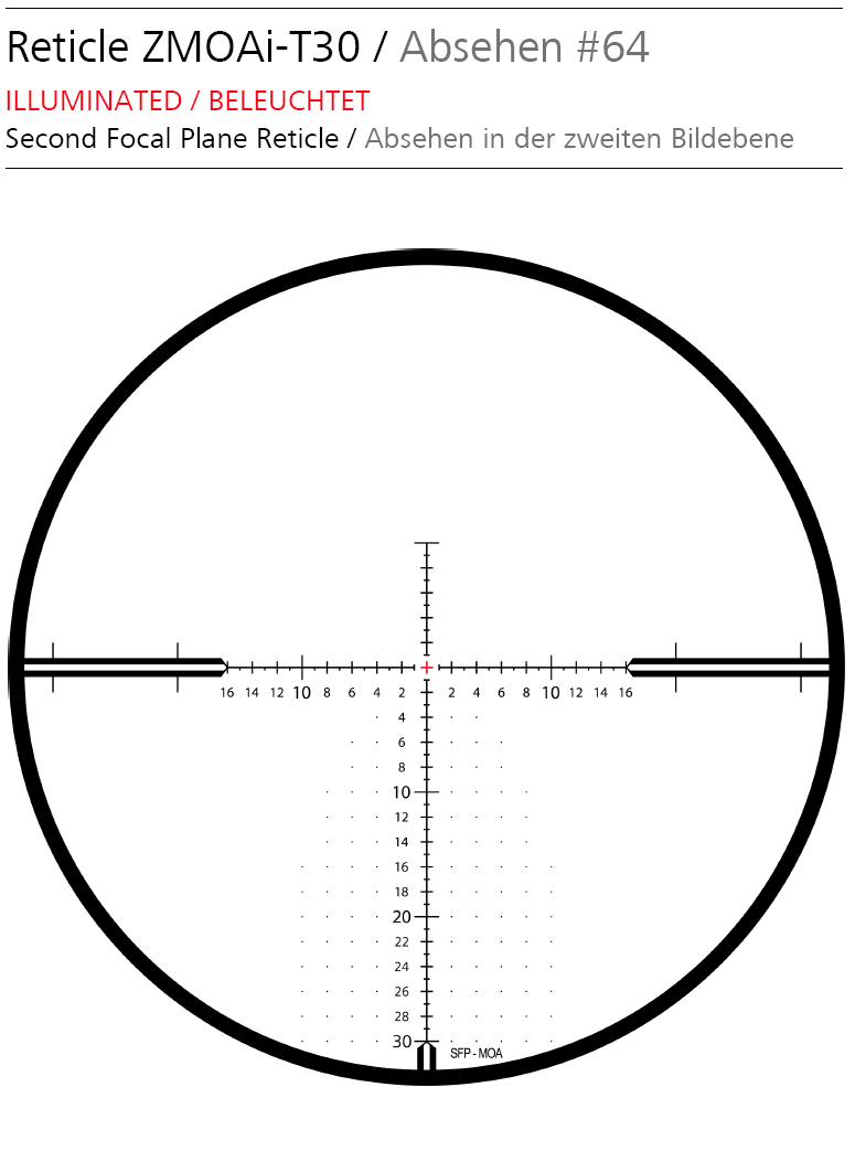 Zeiss Conquest V4 4-16x50 ZMOAi-T30 #64 | 1 Shot Gear