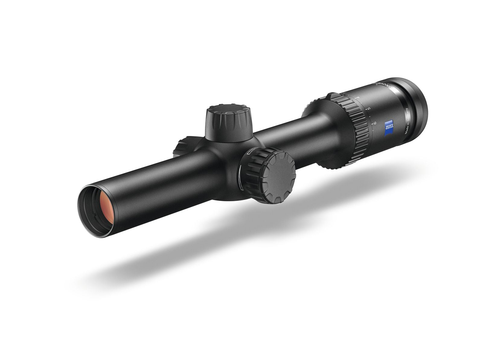 Zeiss Conquest V6 1-6X24 Capped elev. turret Plex #60 - 1 Shot Gear