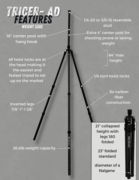 Tricer AD Tripod