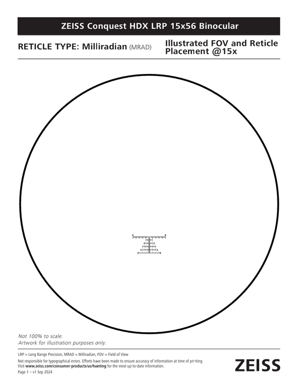 Zeiss Conquest HDX LRP 15x56 - 1 Shot Gear