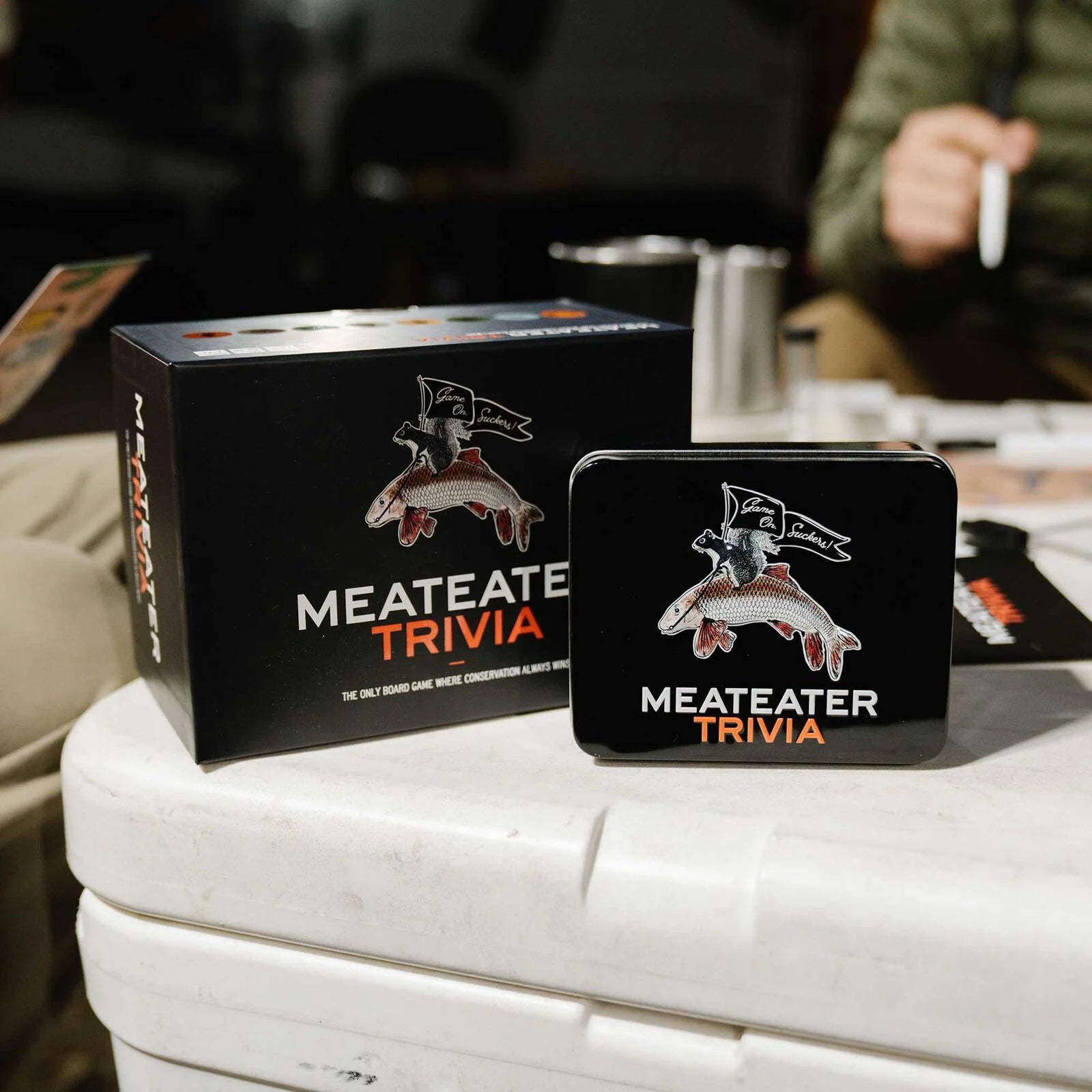 First LIte MeatEater Trivia Board Game - 1 Shot Gear