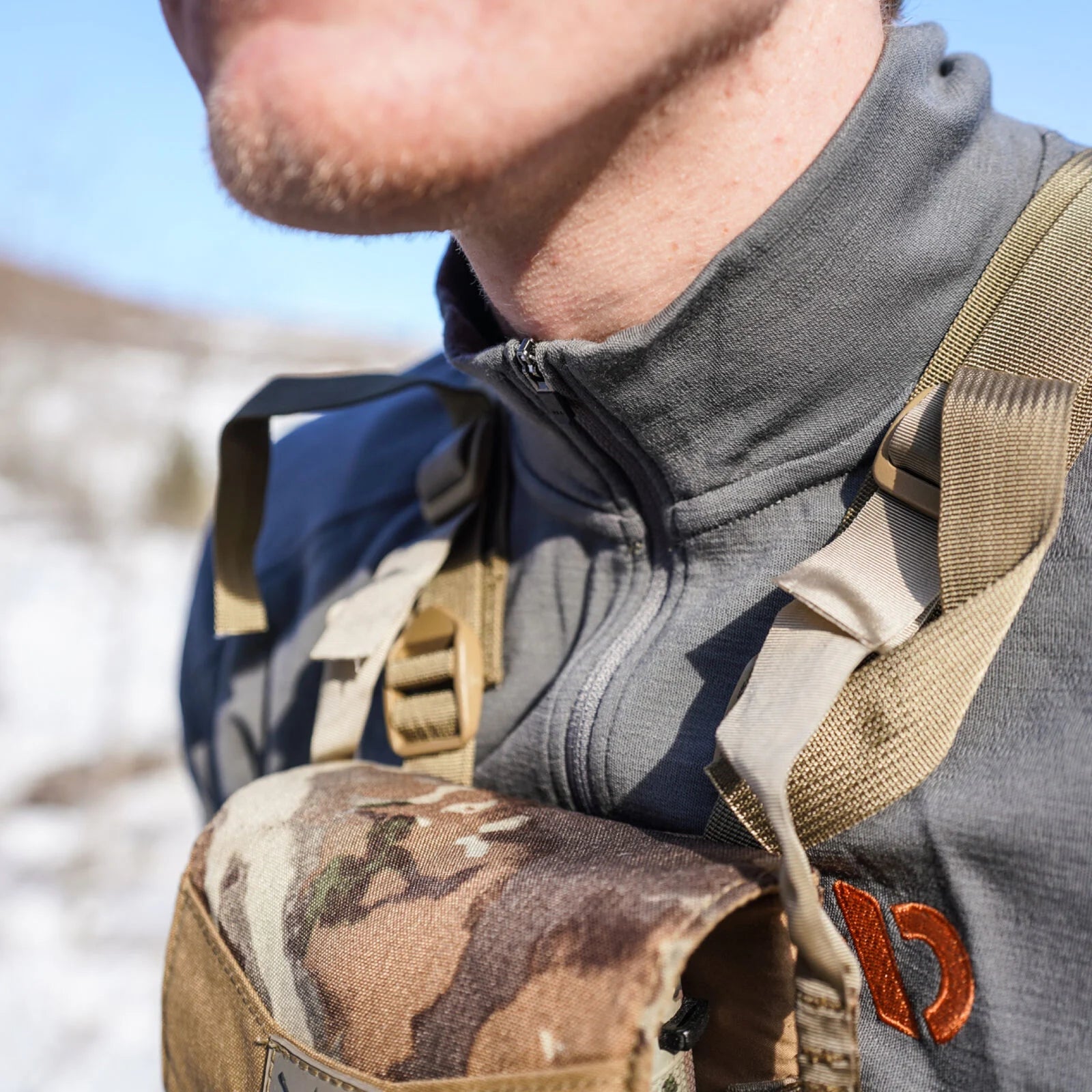 First Lite M's Kiln Quarter Zip - 1 Shot Gear