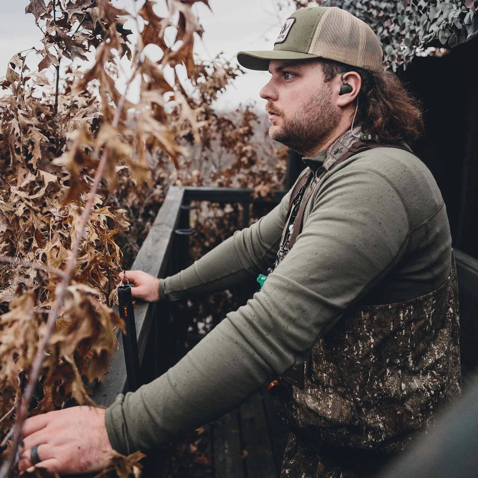First Lite M's Kiln Quarter Zip - 1 Shot Gear